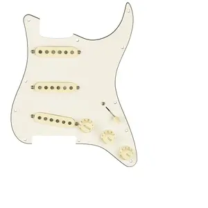 Comparateur de prix : Fender Pre-Wired Strat PG Custom Shop Texas Special SSS Parchment