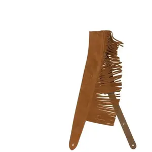 Fender Suede Fringe Strap sangle guitare avec franges, marron pas cher