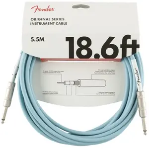 Fender Cable Original Series Instrument Daphne Blue 5.5 M Droit/Droit