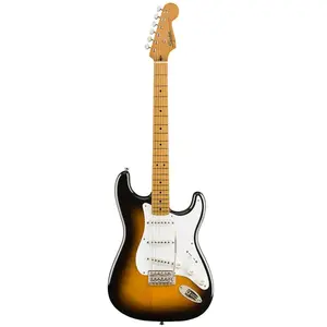 Comparateur de prix : Squier Classic Vibe '50s Stratocaster - touche érable - 2-Color Sunburst