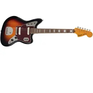 Comparateur de prix : Squier Classic Vibe '70s Jaguar - touche laurier - 3-tons Sunburst