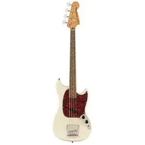 Squier Classic Vibe '60s Mustang Bass - touche laurier - Olympic WhiteVendu parmichenaud