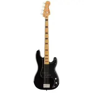 Squier Squier Classic Vibe '70s Precision Bass - Touche Érable - Noire pas cher