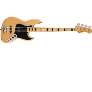 Comparateur de prix : Squier Classic Vibe '70s Jazz Bass - touche érable - Naturelle
