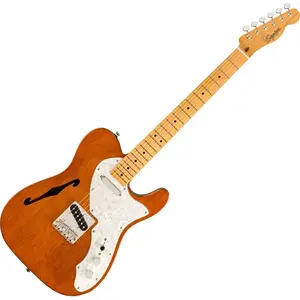 Comparateur de prix : Squier Classic Vibe '60s Telecaster Thinline - touche érable - Naturelle