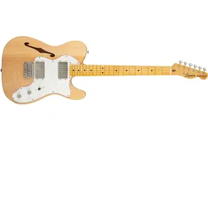 Squier by Fender Classic Vibe '70s Telecaster, Thinline, Natural