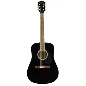 Fender FA-125 Dreadnought - touche noyer - Noire