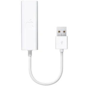 Adaptateur USB Apple Blanc vers Ethernet RJ45 pour Macbook Air pas cher