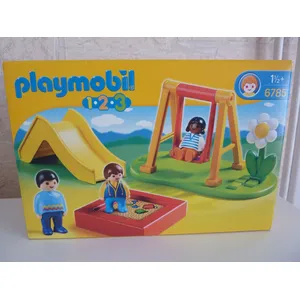 Playmobil - 6785 - Figurine - Enfants Et Parc De Jeux pas cher