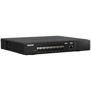 QNAP QSW-M5216-1T - Commutateur - Géré - 16 x 25 Gigabit SFP28 + 1 x 10 Gigabit Ethernet - Montable sur rack