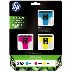 Comparateur de prix : Multipack cartouches d'encre HP n°363 (Jaune, Cyan, Magenta)
