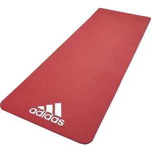 Comparateur de prix : Tapis de fitness - Adidas - Epaisseur 7mm - Rouge - Antidérapant
