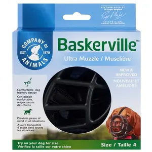 Nobby Cie Animals - Muselière Baskerville Ultra Muzzle - Taille 4 pas cher