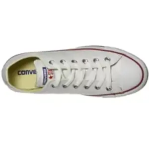 Comparateur de prix : Chuck Taylor All Star Leather Ox M par Converse Blanc 44 Homme
