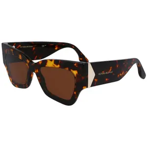 Lunettes de Soleil - VICTORIA BECKHAM - VB662S - 234 DARK HAVANA - Acétate - Femme pas cher