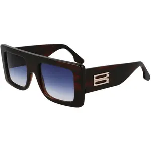Victoria Beckham Femme Vb677s Lunettes de Soleil, Corne Brune, Taille Unique pas cher