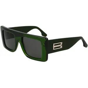 Victoria Beckham Femme Vb677s Lunettes de Soleil, Transparent/Vert, Taille Unique pas cher
