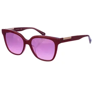 Longchamp Lunettes de soleil carrées en acétate O644S pour femme TU carmin profond pas cher