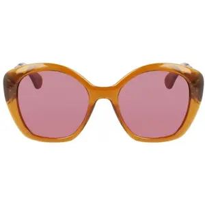 Lunettes de soleil - LANVIN - LNV628S - Papillon - Brun - Protection UV 3 pas cher