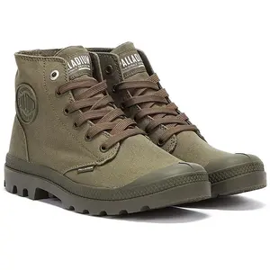 Palladium Palladium Bottes Pampa Hi Mono Chrome Vertes - 41 pas cher