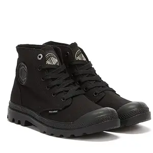 Palladium Palladium Pampa Hi Mono Chrome Black Boots - 42 pas cher