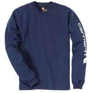 T-shirt manches longues Logo manche marine XXL Carhartt S1EK231412XXL