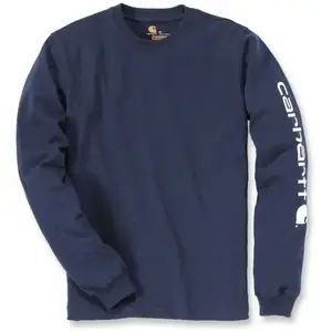 T-shirt manches longues Logo manche marine M CARHARTT S1EK231412M