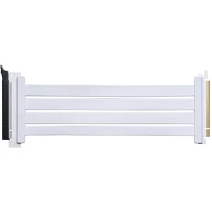 Phanteks PCI-E 4.0 x16 Riser Flachband-Kabel, 90 Grad, 30cm - weiß pas cher