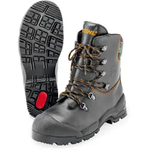 Chaussure cuir pour tronçonneuse STIHL Classe 1 FUNCTION pas cher
