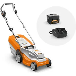 TONDEUSE A GAZON STIHL RMA 235, SET avec 1x batterie AK20 et chargeur ... pas cher