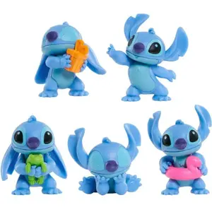 SIDJ Disney Stitch - Pack 5 Figurines A Collectionner