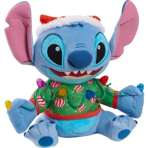 La Grande Récré Peluche lumineuse de Noël - Stitch pas cher