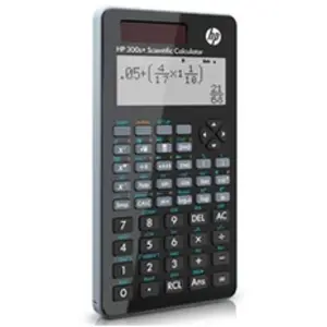 Calculatrice scientifique - HP - 300s+ - 15 chiffres - Panneau solaire - Noir pas cher