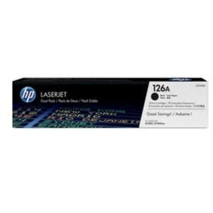 HP Cartouche de toner 126A - Pack de 2 - Noir