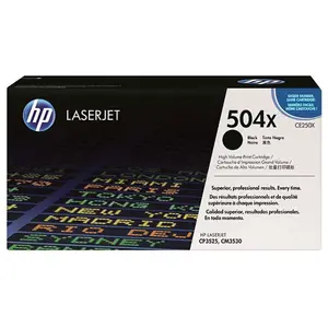 Comparateur de prix : HP 504X Pack de 2 Toners Noir Authentiques Grande Capacité (CE250XD)