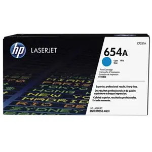 Comparateur de prix : HEWLETT-PACKARD HP 654A - cyan - originale - LaserJet - cartouche de toner (CF331A)