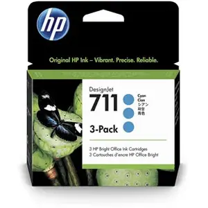 Comparateur de prix : HP 711 - pack de 3 - cyan - original - DesignJet - cartouche d'encre