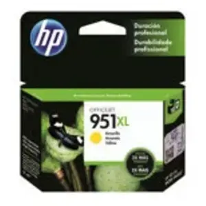 HP 951XL - a rendement eleve - jaune - original - cartouche d'encre pas cher