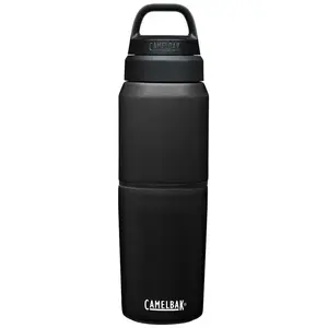 Comparateur de prix : Bouteille isotherme 2 en 1 camelbak multibev 500 ml dont tasse 350ml noir