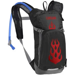 Camelbak Mini Mule 1.5L - Sac à dos d'hydratation Black / Flames 1,5 LVendu paramazon