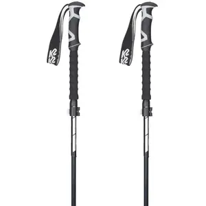 Comparateur de prix : K2 Skis Swift Stick bâton de Ski Unisexe-Adulte, Black, 105-135 cm