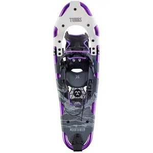 Raquettes à neige Tubbs Mountaineer lilas noir blanc femme - 21 pas cher