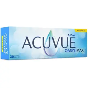 Acuvue Oasys Max 1-Day Multifocal (30 lentilles)Vendu parlentiamo