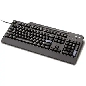 Lenovo 4X30E51034 clavier USB Espagnole Noir - Claviers (Standard, Avec fil, USB, Noir) pas cher