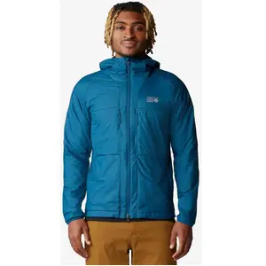 Comparateur de prix : Mountain Hardwear - Kor AirShell Warm Hoody - Doudoune homme Blue - XL