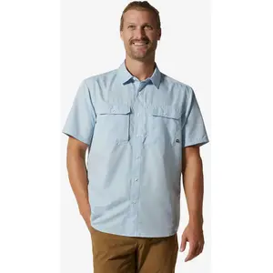 Comparateur de prix : Mountain Hardwear Canyon Short Sleeve Shirt - Chemise homme Blue Chambray S
