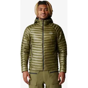 Comparateur de prix : Mountain Hardwear - Ghost Whisperer Hoody - Doudoune homme Green - XXL