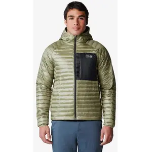 Comparateur de prix : Veste à capuche Mountain Hardwear Ventano vert clair noir - S