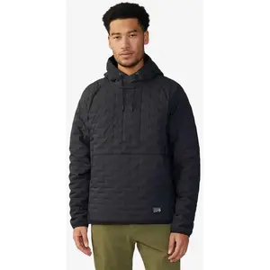 Comparateur de prix : Sweatshirt à capuche Mountain Hardwear Stretchdown Light noir - L