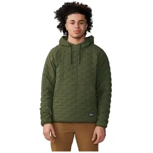 Comparateur de prix : Sweatshirt à capuche Mountain Hardwear Stretchdown Light vert - L